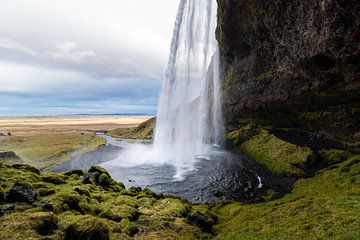 Seljalandsfoss Wasserfall Island von Ype Koopman