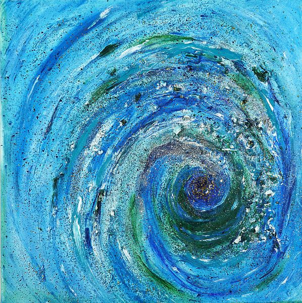 # 6 Acryl auf Leinwand, 40 x 40 cm by Erich Keller