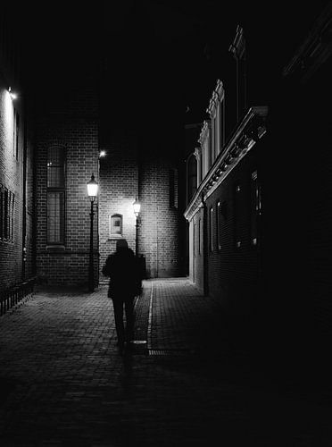 Abendspaziergang durch die Straßen von Assen