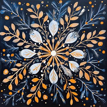 Winterblätter | Wintersymmetrie