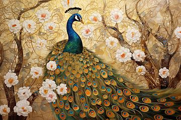 Peacock by Bert Nijholt