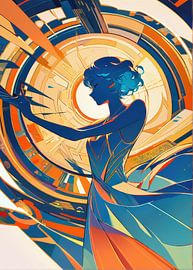 Celestial Ascendance by atiq art