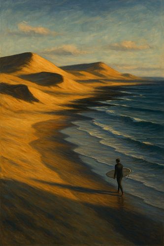 Corralejo Serenity at Sunset – Fuerteventura Dunes and Sea