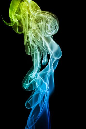 A woman with a big head of hair.