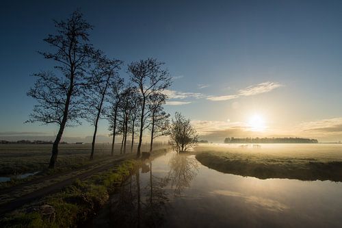 Zonsopkomst in de Donckse laagten