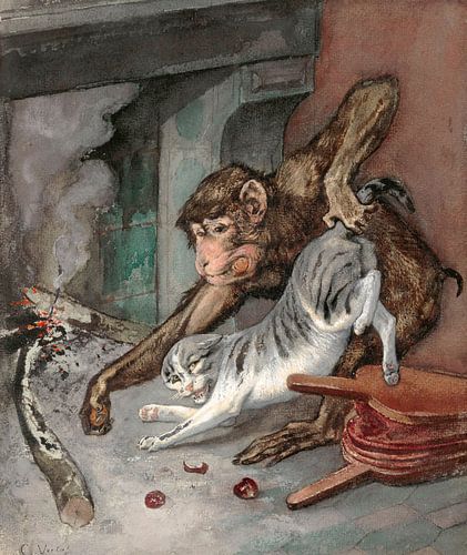 Charles Verlat,Bertrand en Raton