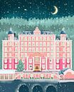 Vakantie Grand Budapest Hotel van Petra Lizde thumbnail