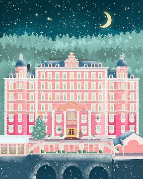 Vakantie Grand Budapest Hotel van Petra Lizde