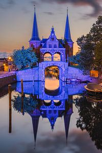 Le Waterpoort à Sneek sur Henk Meijer Photography