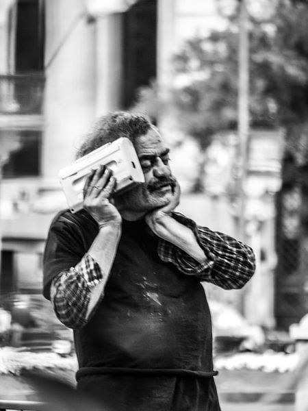 Verloren in zijn muziek par Oscar van Crimpen