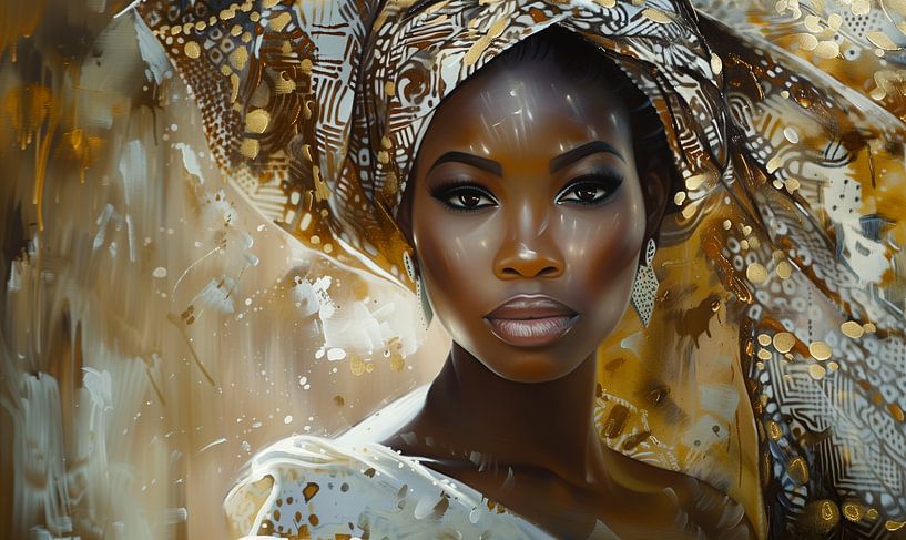 Weiß &amp; Gold von Bianca ter Riet