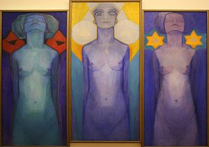 Piet Mondrian. Evolution of man