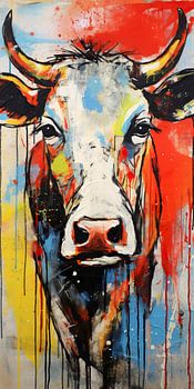 Peinture de vaches