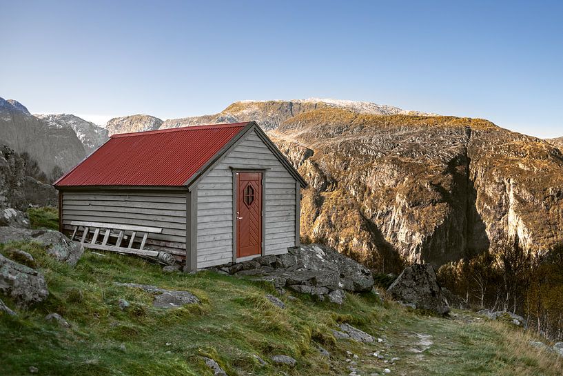 Einsame Hütte von Twan van Vugt