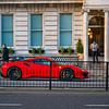 Ferrari in London (Piccadilly Road) von Matthijs Noordeloos