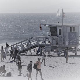 Santa Monica Baywatch van Paul Franke