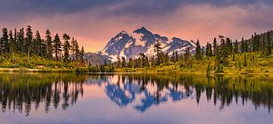 Mount Shuksan, Washington State, Verenigde Staten van Henk Meijer Photography
