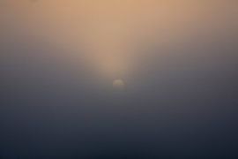 Sonnenaufgang bei den Tjonger in Friesland von Rene  den Engelsman