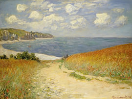 Coastal Path in Bloom by Vickie Cramer