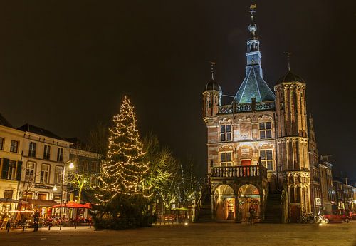 De Brink met de Waag in kerstsfeer