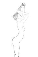Nude drawing.