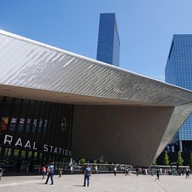 Delftse poort en Centraal Station von Sarith Havenaar