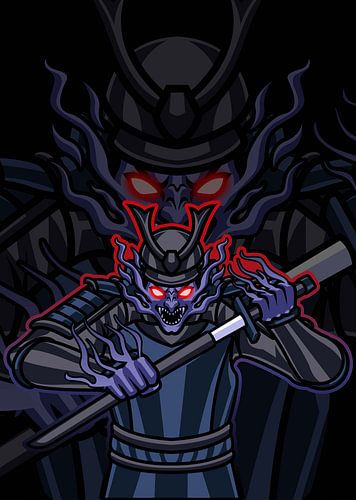 Geist Samurai Kunstwerk Kultur Japanisch