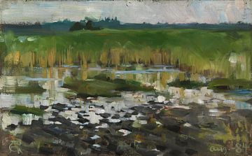 Les Joncs, 1884, Akseli Gallen-Kallela