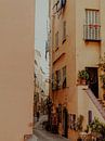 In the Streets of Menton | Travel Photography Art Print in the Streets of Menton | Cote d’Azur, South of France van ByMinouque thumbnail