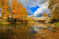 Hopkins Covered Bridge, Vermont by Henk Meijer Photography thumbnail