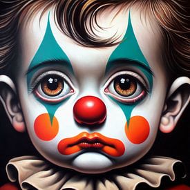 Kleinr Clown mit Seele von Sabine Wagner
