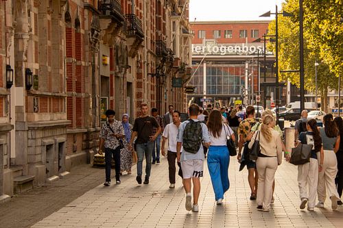 Stationsweg Richtung Station 's-Hertogenbosch / Den Bosch