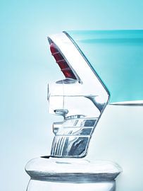 US Amerikanischer Oldtimer 1955 Century Heckflosse abstrakt