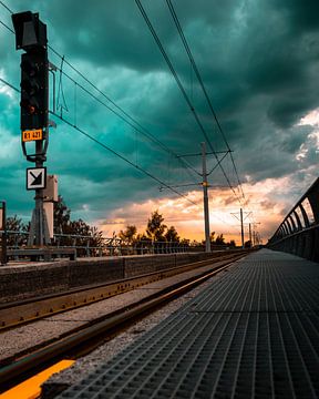 Sunset Rails von Chris Koekenberg
