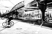 Der Radfahrer und sein Schatten