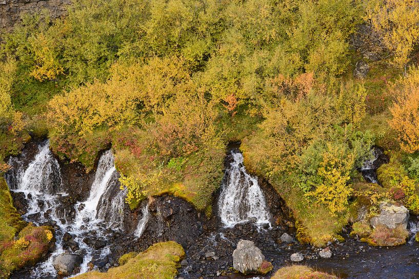 Hraunfossar - Island von Barbara Brolsma