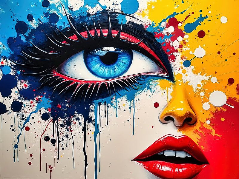 Ein surreales Gesicht von The Photo Artist