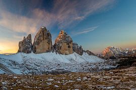 Drei Zinnen in den Dolomiten