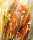 playful - abstract flowers by Claudia Gründler thumbnail