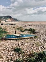 Sidmouth, Jurassic Coast in England Devon