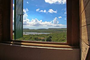 Salzpfannen an der St. Marie Bay auf Curacao