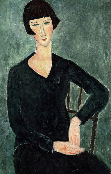 Amazon.com: Amedeo Modigliani Famous Painters' Works（Portrait of Jeanne  Hebuterne2） Printing Posters Print Photo Art Painting Canvas Home  Decorative Bedroom Modern Decors Gifts 20x30inch(50x75cm): Posters & Prints