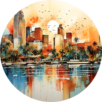 Miami sketch van PixelPrestige