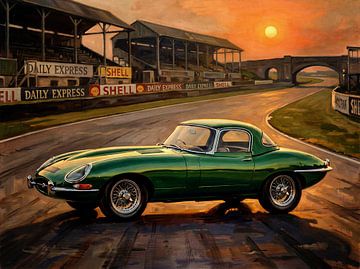 Jaguar Type E Coupé Voiture classique