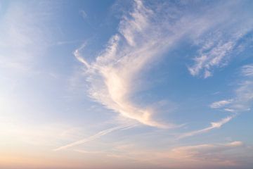 Heavenly Brushes - Wolkenkunst am Horizont von Femke Ketelaar