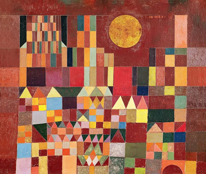 Château et soleil, Paul Klee par Des maîtres magistraux
