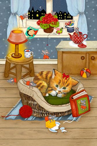 Mijn grappige kat Katinka