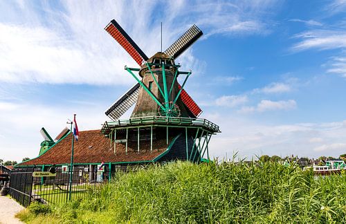 Verfmolens De Kat - in het openluchtmuseum 