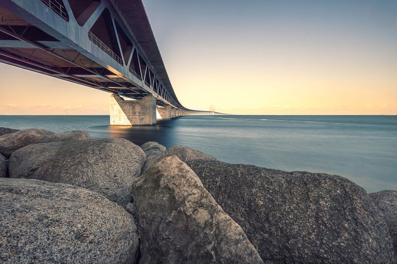Öresundbrücke. Verbindet Schweden mit Dänemark. von Bart Sallé