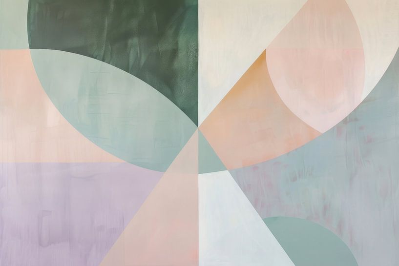 Abstract painting by Poster Art Shop